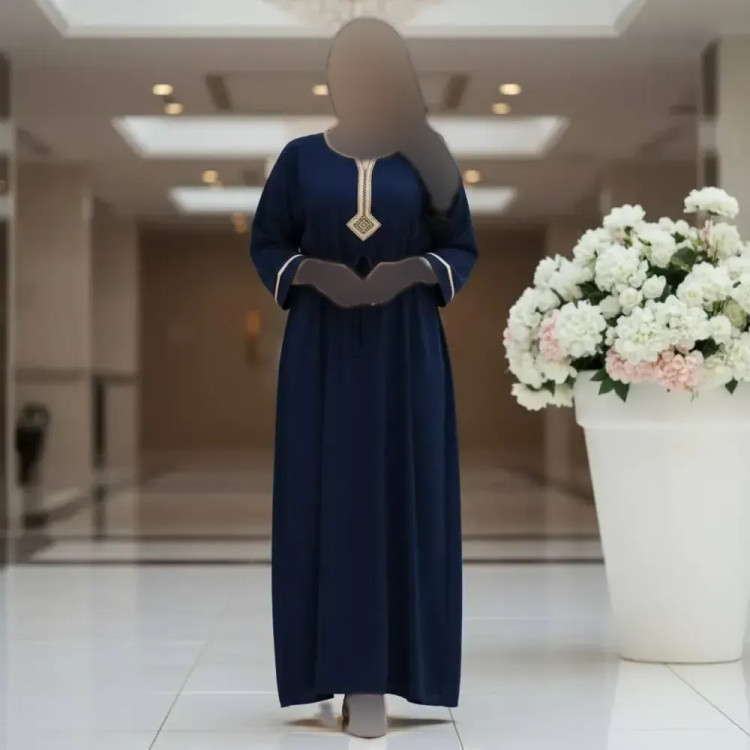 پیراهن طلا کوب زنانه نخ وارداتی فری سایز خنک و تابستانی