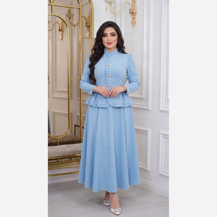 ست کت و دامن مازراتی زنانه مدل عروسک فری سایز تا 48