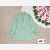ست لباس راحتی زنانه طرح پرنده جنس فلامنت گیاهی سایز بزرگ فری سایز