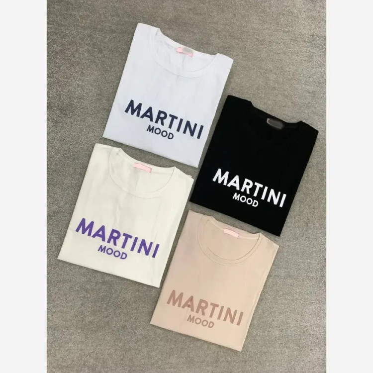 تیشرت لانگ پنبهای طرح مارتینی فری سایز مناسب خانمها و آقایان