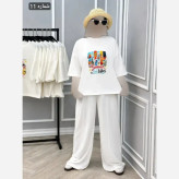 تیشرت باکسی هاوایی سوپر پنبه اعلا فری سایز 36 تا 50