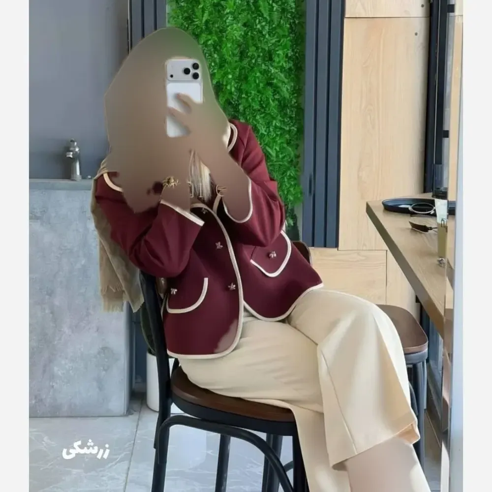 ست ادایی پاپیون جنس سوپرمازراتی اعلا زنانه سایز 38 تا 46 فری در رنگ بندی متنوع