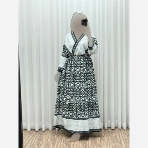 پیراهن ساحلی زنانه فلورا بوگاتی فری سایز رنگ سبز