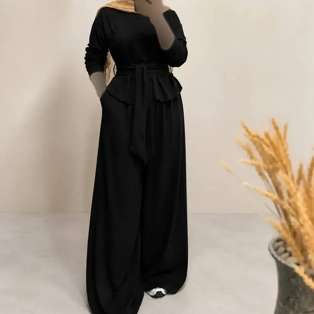 ست دو تیکه شلوار و پیراهن زنانه جنس مازراتی اعلا