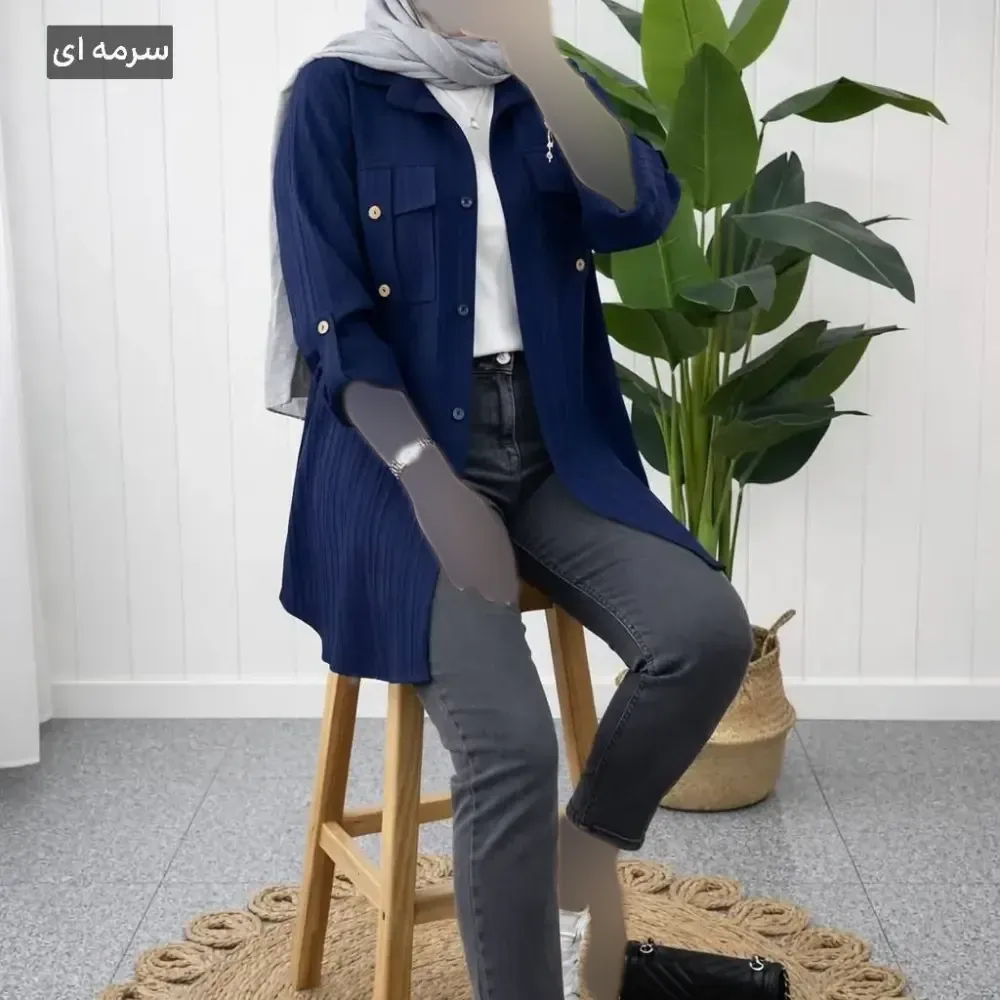 شومیز زنانه مدل پاستا جنس آیوا سایز فری رنگ بندی متنوع