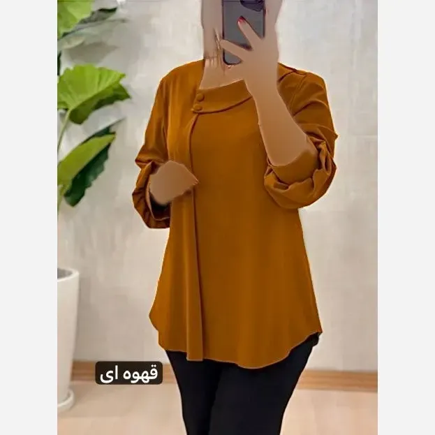 شومیز مزون دوز الیزه مصری اعلا سایز بزرگ زنانه