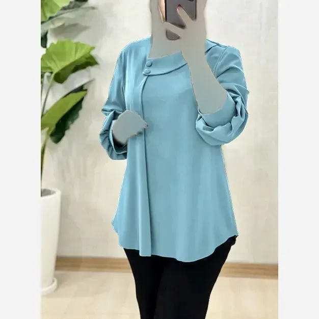 شومیز مزون دوز الیزه مصری اعلا سایز بزرگ زنانه