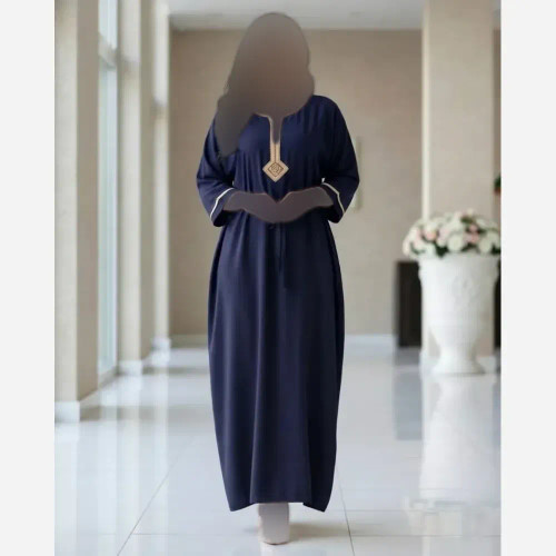 پیراهن زنانه طلا کوب نخ وارداتی فری سایز خنک و تابستانه