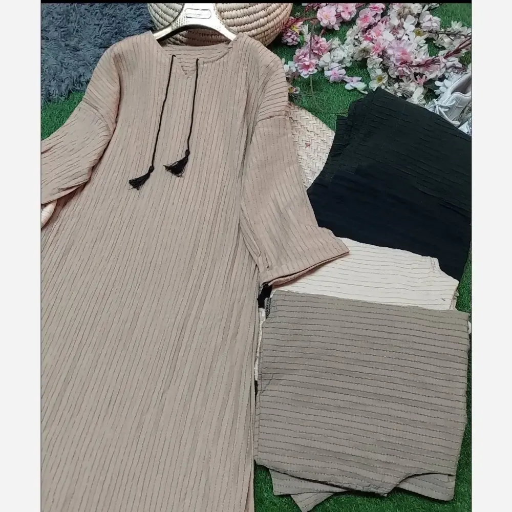 کفتان دلتا جنس دلتاکراش اعلا فری سایز 38 تا 46 رنگ کرم