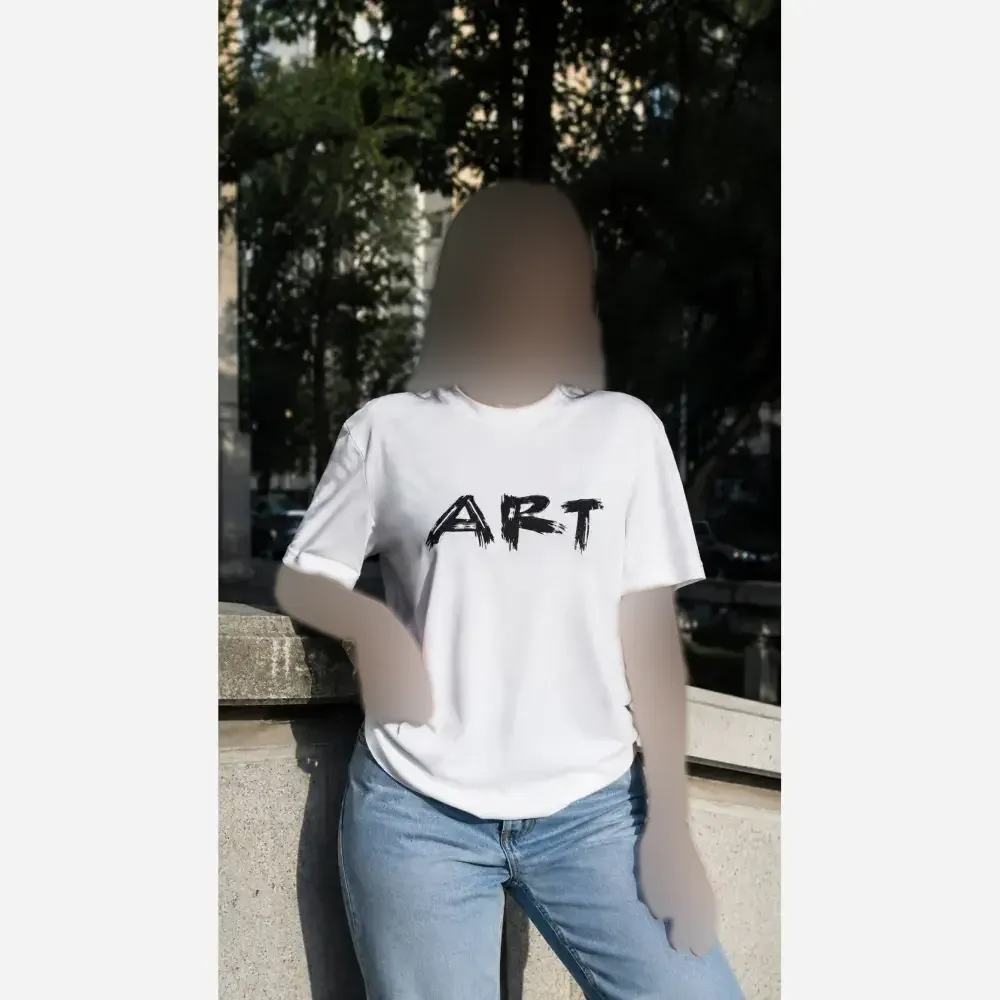 تیشرت باکسی ART پنبه 100٪ فری سایز 38 تا 50 زنانه اورسایز