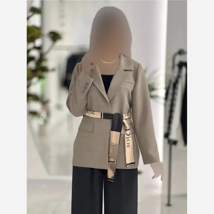 کت زنانه دیور بزایاق وارداتی رنگی سایز L و XL