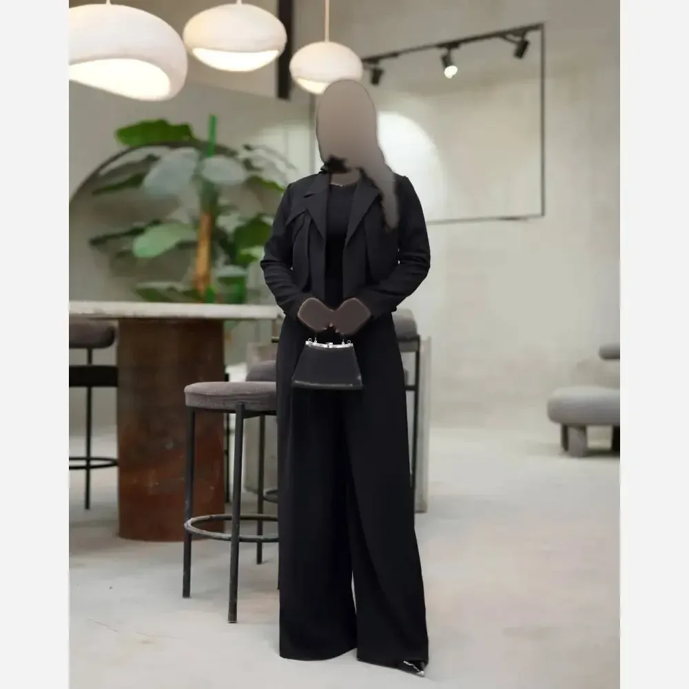 ست کت و شلوار زنانه جنس سوپرمازراتی کجراه اعلا سایز 38 تا 46