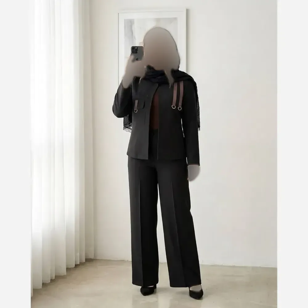کت شلوار مزونی ارمیا جنس دبل مازراتی درجه یک