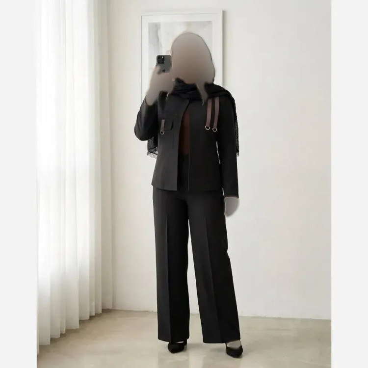 کت شلوار مزونی ارمیا جنس دبل مازراتی درجه یک