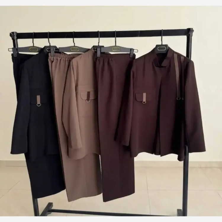 کت شلوار مزونی ارمیا جنس دبل مازراتی درجه یک