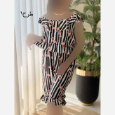 ست تاپ و شلوارک زنانه ماریا تمام نخ خنک تابستانی سایز 36 تا 46