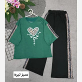 ست بلوبری زنانه پنبه با کیفیت سایز فری 38 تا 46 در رنگ بندی متنوع