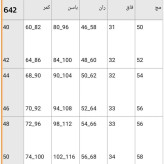 شلوار دمپا جلو دکمه بنگال کش گرم بالا سایز 40 تا 50