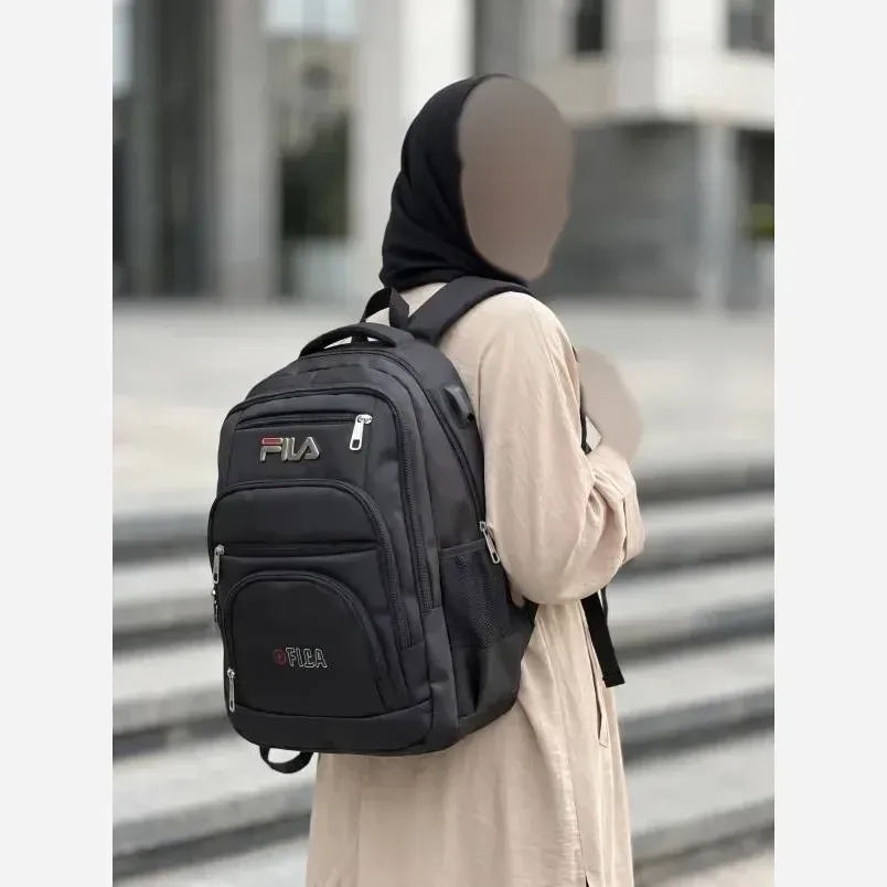 کوله پشتی دبیرستانی برزنتی جا لپ تاپ دار