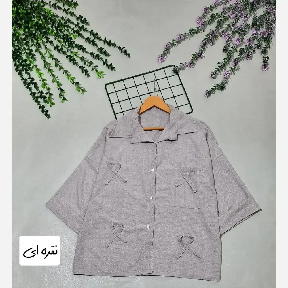 شومیز عروسکی گیسو کراش پفکی درجه یک سایز 38 تا 46 در رنگبندی متنوع