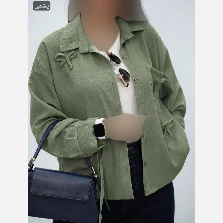 شومیز عروسکی گیسو کراش پفکی درجه یک سایز 38 تا 46 در رنگبندی متنوع
