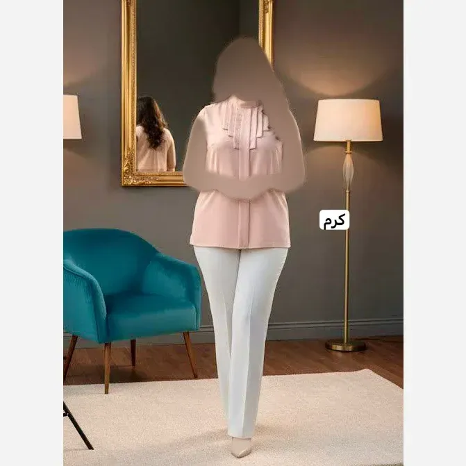 تاپ زیر کتی یقه دیپلمات جنس الیزه مصری اعلا گرم بالا زنانه