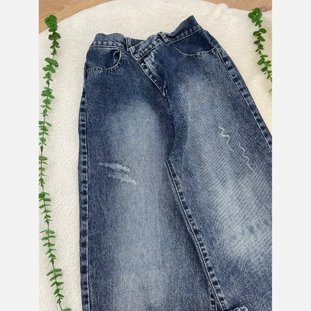 شلوار جین بگ زنانه ژوبین مدل ترک قد 106 کیفیت عالی