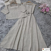 ست رویه و پیراهن مارگارت فری سایز لنین زارا درجه یک