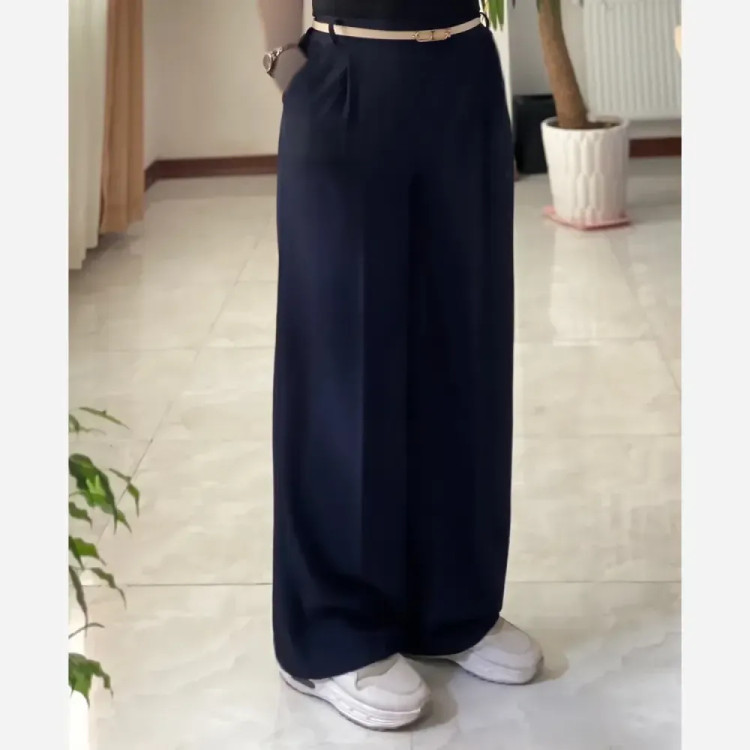 شلوار ریزشی کرپ مورگان مجلسی زنانه سورمهای قهوهای مشکی موکا کرم سایز 42 تا 48