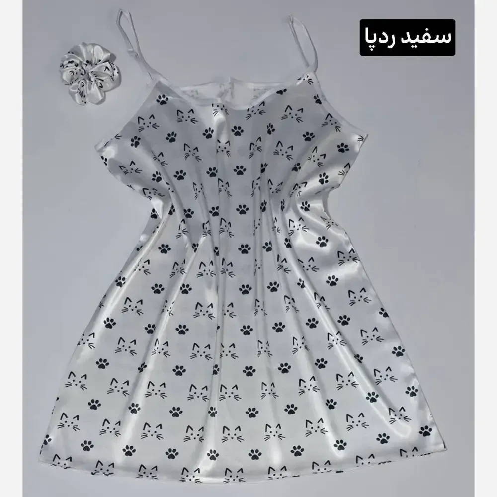 تاپ بلند زنانه واسکارنچی ساتن الیکس فری سایز
