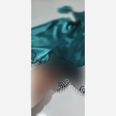 ست فانتزی ساتن الیکس خارجی درجه یک فری تا 44 همراه اسکرانچی