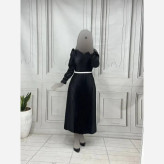 پیراهن زنانه لیانا جنس ساتن ال ایکس قد 120