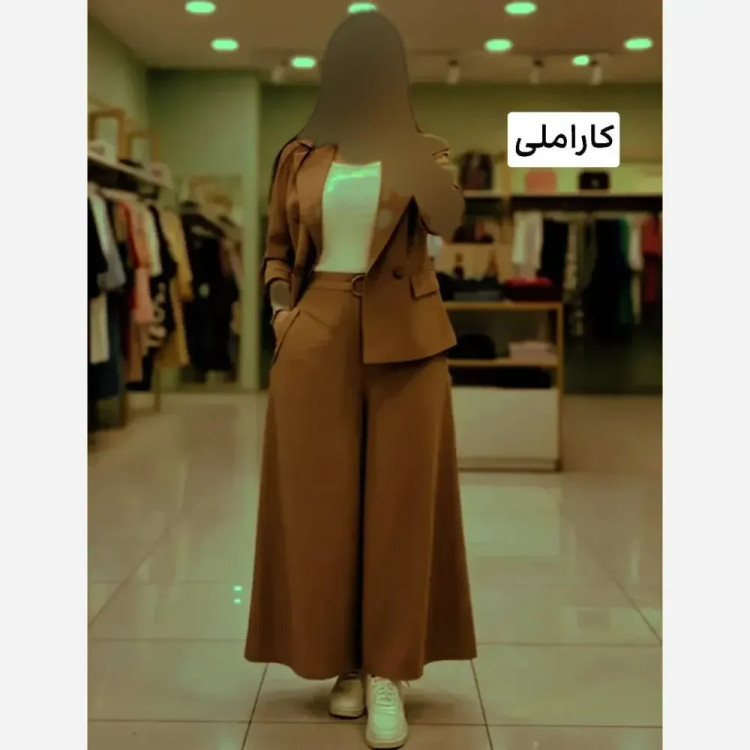 ست چکاوک مازراتی زنانه فری سایز تا 46 در رنگبندی متنوع قد 65 دور سینه 108 شلوار 90 جیب کاربردی پشت کمر کش