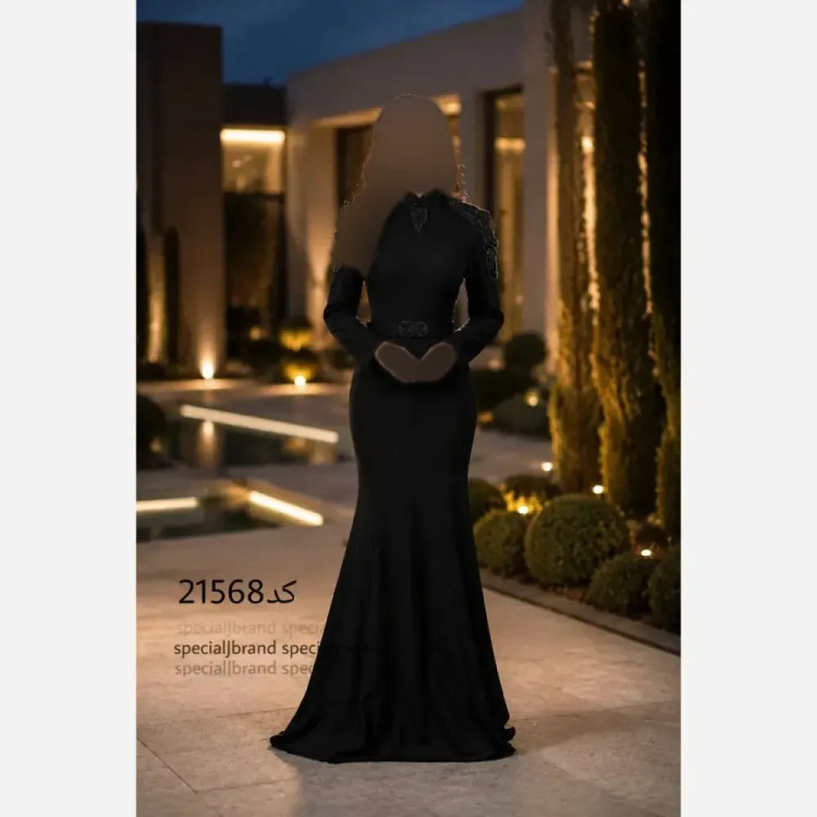 ماکسی مجلسی بوران جنس مازراتی کاپدار و کمربنددار