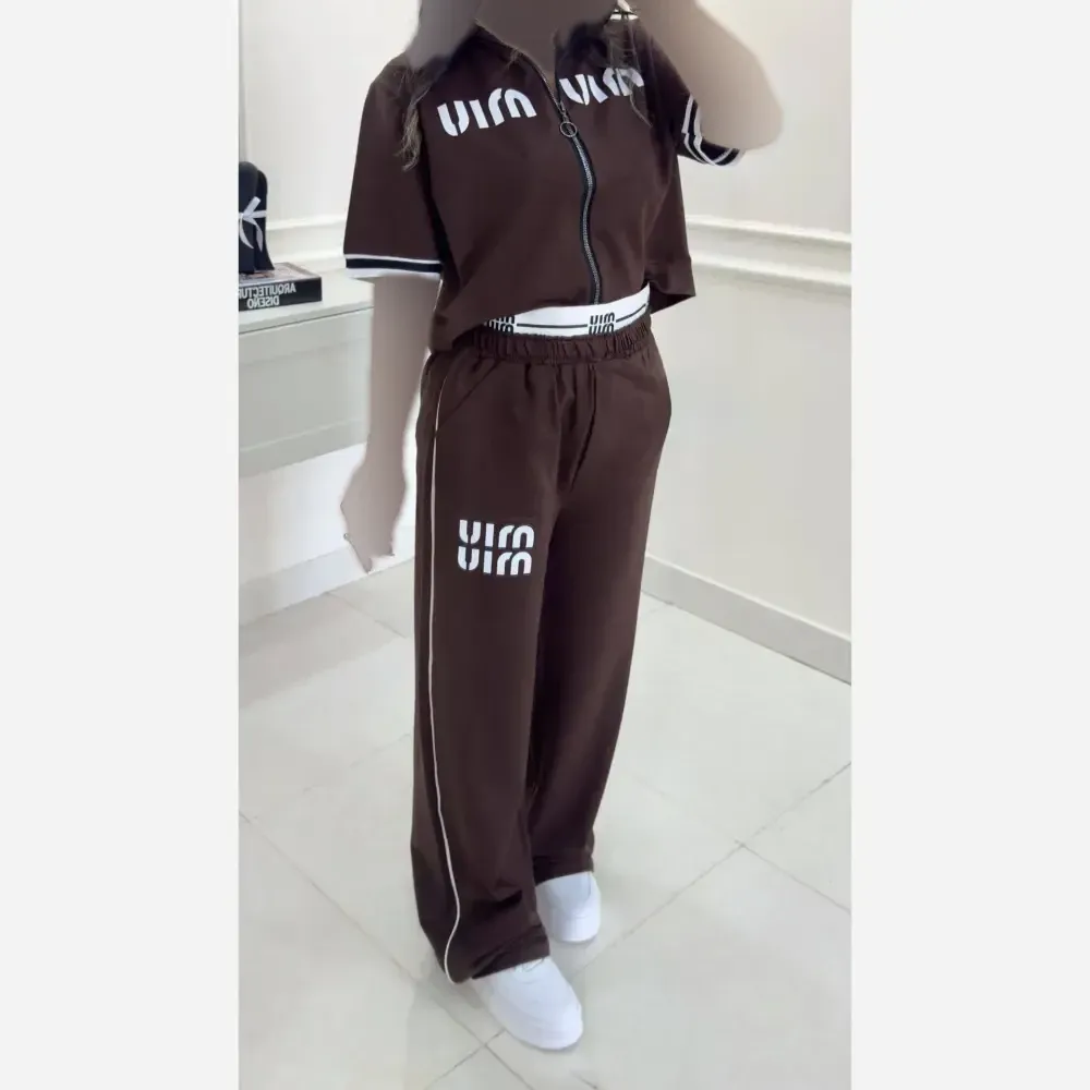 ست سویشرت شلوار زنانه میو جنس میچنس فریسایز