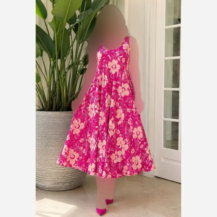 پیراهن الیزه اعلاء بهاره فری سایز تا 50