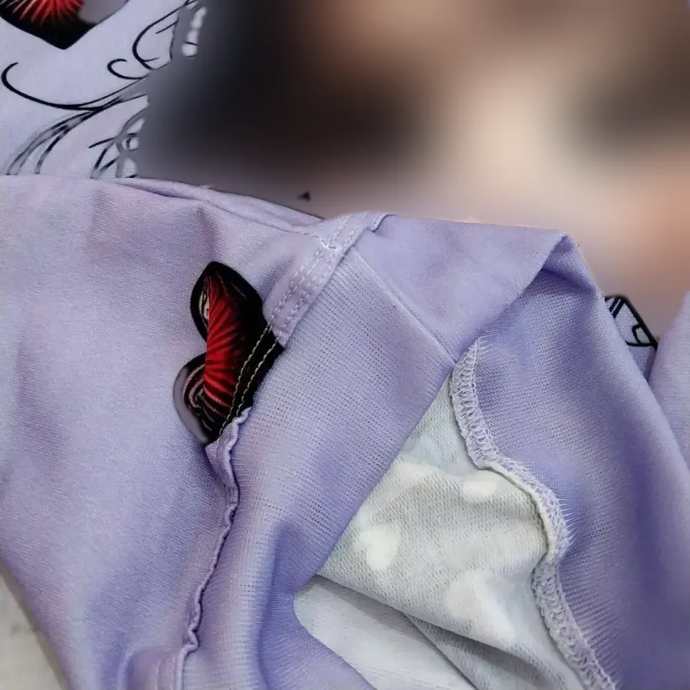 ست بلوز و شلوار دخترانه اسپان دورس یاسی سایز 40