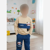 ست بلوز و شلوار پاندا دورس لاکرا پاییزه سایز 35
