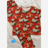 ست سه بعدی زنانه اسپان پنبه کشی طرح های مختلف سایز 38 تا 48