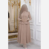 کت دامن عروسک جنس مازراتی فری سایز تا 48 با کمربند