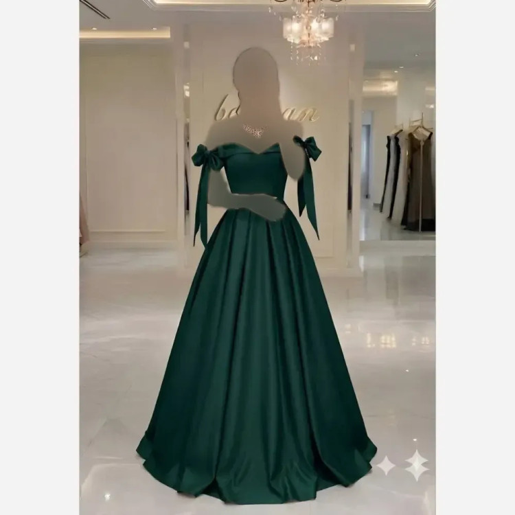 لباس مجلسی زنانه جنس ساتن آمریکایی سایز بندی و رنگ بندی متنوع
