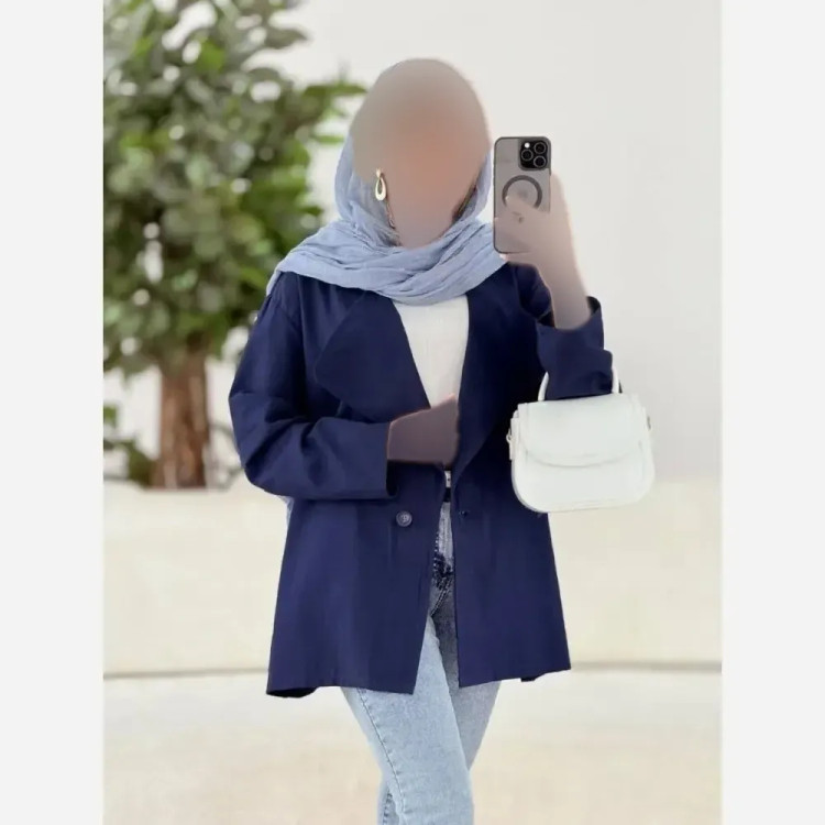 کت یقه انگلیسی لینن اعلا فری سایز مناسب تا 48 رنگ بندی متنوع