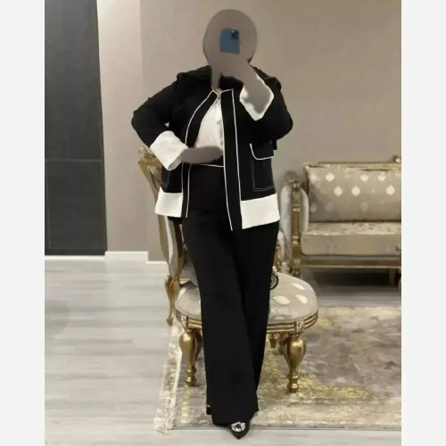 کت شلوار زنانه مدل میشا جنس سوپر مازراتی اعلا