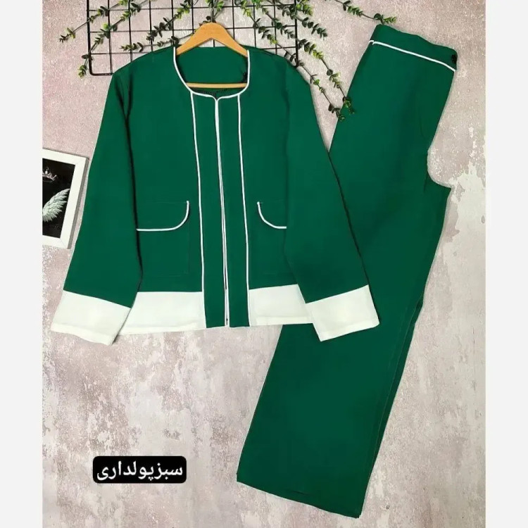 کت شلوار زنانه مدل میشا جنس سوپر مازراتی اعلا