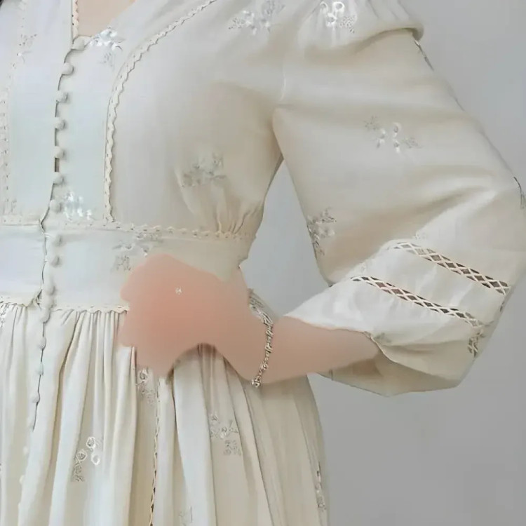 پیراهن ساحلی زنانه جنس لینن مدل نازنین سایز بزرگ و معمولی