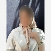 مینی اسکارف ساتن سیلک ابعاد 75 در 75 زنانه و دخترانه