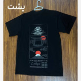 تیشرت مردانه توکیو نخ پنبه مشکی سایز XL