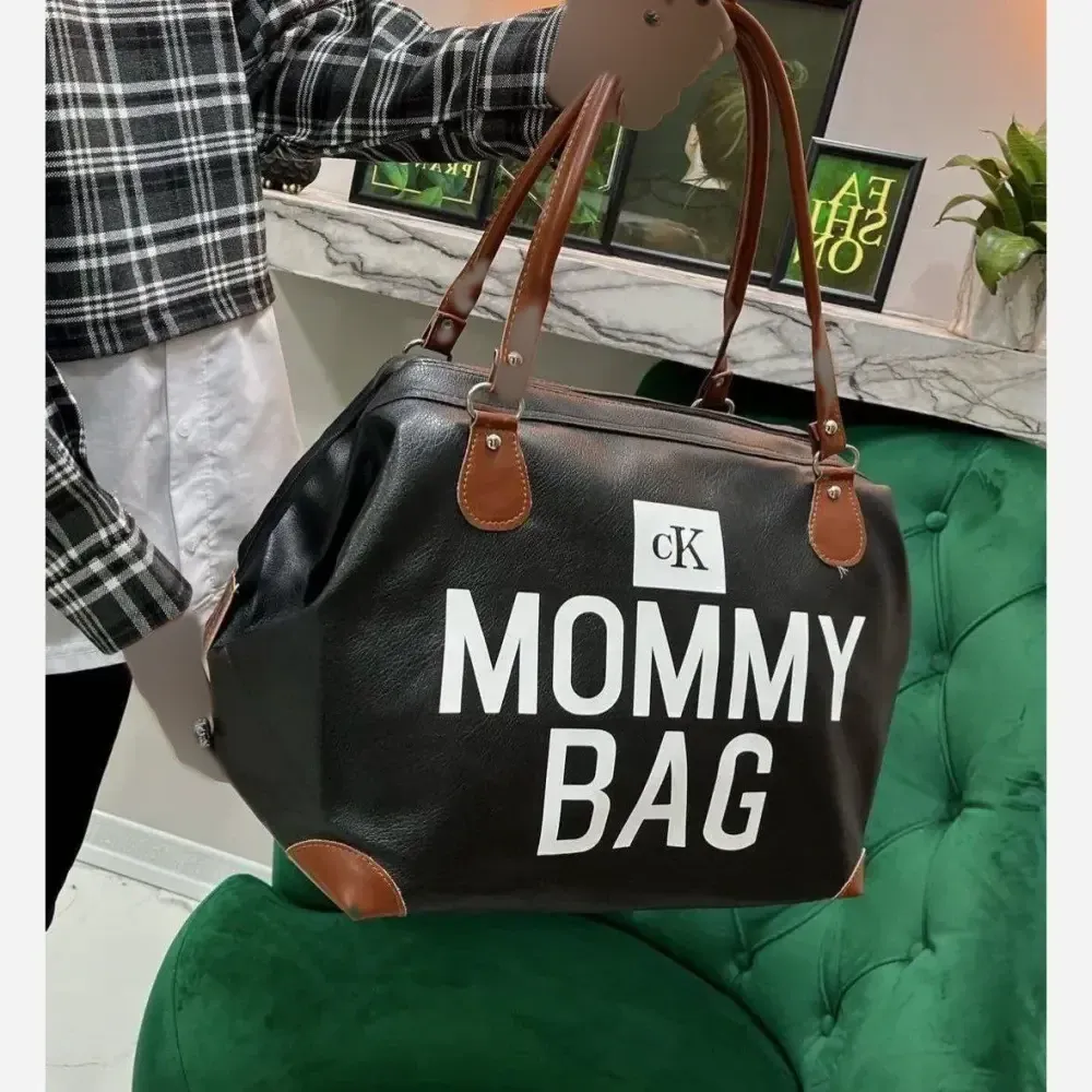 کیف برزنتی کجراه مدل Mommy Bag مشکی سایز آزاد