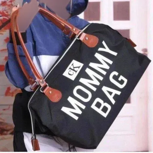 کیف برزنتی کجراه مدل Mommy Bag مشکی سایز آزاد