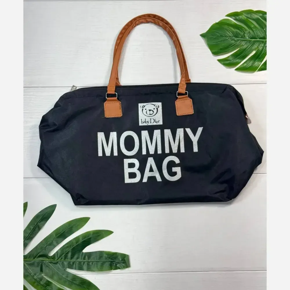 کیف برزنتی کجراه مدل Mommy Bag مشکی سایز آزاد